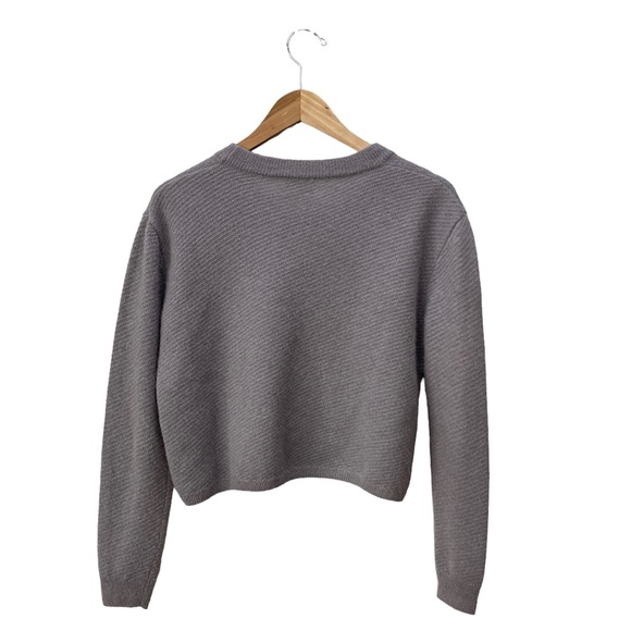 Aritzia Alpaca Wool Blend Wilfred Aubri Sweater Lilac - Picture 3 of 11